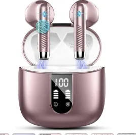 drsaec-j55-sluchawki-bezprzewodowe-bluetooth-5-3-led-ipx7-56h-rozowe