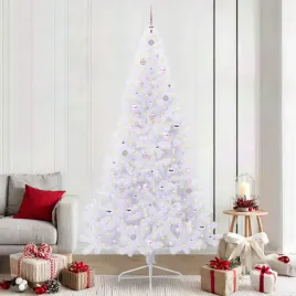 vidaxl-sztuczna-choinka-z-300-diodami-led-bialy-240-cm-pvc-i-stal