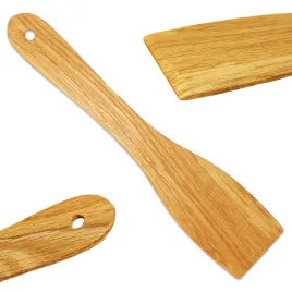 drewniana-lopatka-kuchenna-do-patelni-teflonu-szpatulka-debowa-29cm