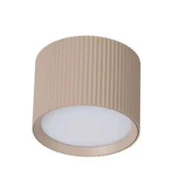 lampa-sufitowa-tuba-ryflowana-bezowa-spot-do-kuchni-przedpokoju-gisele