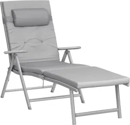 lezak-ogrodowy-songmics-aluminiowy-materac-regulowany-szary-150kg