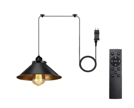 lampa-wiszaca-vintage-czarna-sciemniana-5m-kabel-pilot-e27