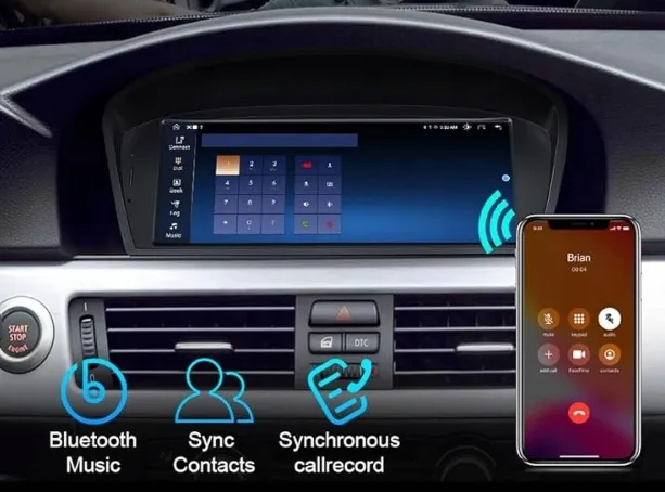 ekran-radio-android13-8gb-ram-s668do-bmw-system-cic-e60-e61-e90-e91-e92-e93-stan-nowy