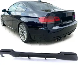 dyfuzor-tylnego-zderzaka-dla-bmw-e92-e93-m-pakiet-czarny-polysk