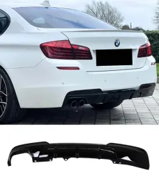 dyfuzor-tylnego-zderzaka-dla-bmw-f10-f11-m-sport-m-pakiet-czarny-polysk