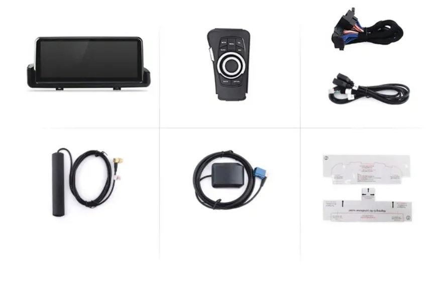 ekran-nawigacja-android13-8gb-ram-do-bmw-e90-e91-e92-e93-idrive-kontroler-stan-nowy