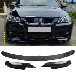 dokladka-zderzaka-przod-dla-bmw-e90-e91-przedlift-2005-2008-m-pakiet-czarny