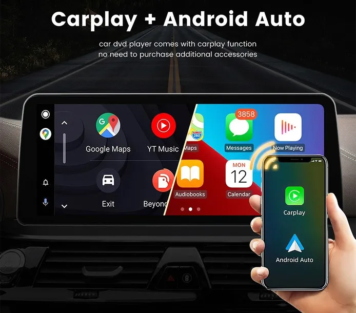 ekran-nawigacja-android-13-8gb-ram-snapdragon-665-do-bmw-e90-e91-e92-e93-radio-informacja-rds-pasmo-am-pasmo-fm-radio-cyfrowe-dab