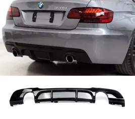 dyfuzor-tylnego-zderzaka-dla-bmw-e92-e93-m-pakiet-335-look-czarny-polysk