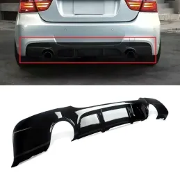 dyfuzor-tylnego-zderzaka-dla-bmw-e90-e91-m-pakiet-335-look-czarny-polysk