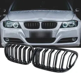 nerki-grill-zderzaka-czarny-polysk-do-bmw-e90-e91-lci-lifting-2008-2013