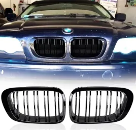 nerki-grill-atrapa-czarny-polysk-bmw-e46-coupe-cabrio-przedlift-1999-2003