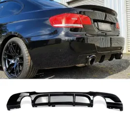 bmw-e92-e93-m-pakiet-2007-2013-czarny-335-look-dyfuzor-tylnego-zderzaka