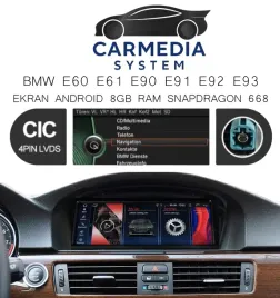 ekran-nawigacja-radio-android-13-8gb-s668-bmw-e60-e61-e90-e91-e92-e93-cic