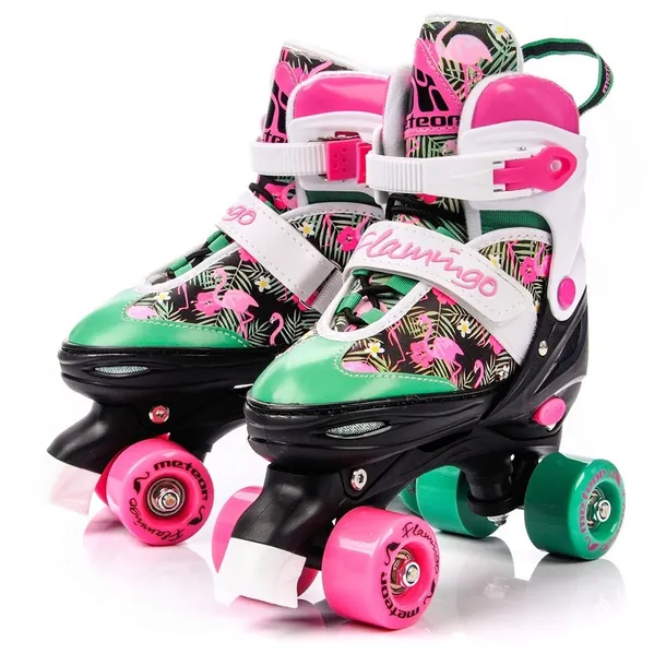 Wrotki Regulowane Meteor Flamingo ABEC-7 Rozmiar 39-42
