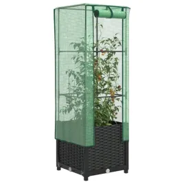 vidaxl-podwyzszona-donica-ze-szklarnia-wyglad-rattanu-40x40x139-cm