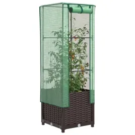 vidaxl-podwyzszona-donica-ze-szklarnia-wyglad-rattanu-40x40x139-cm