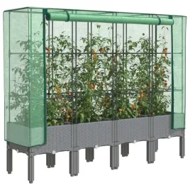 vidaxl-podwyzszona-donica-ze-szklarnia-wyglad-rattanu-160x40x140-cm