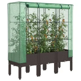 vidaxl-podwyzszona-donica-ze-szklarnia-wyglad-rattanu-120x40x140-cm