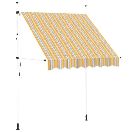 vidaxl-markiza-zwijana-recznie-200-cm-zolto-niebieskie-pasy