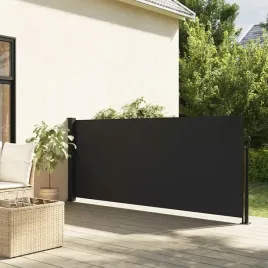 vidaxl-zwijana-markiza-boczna-czarna-140-x-600-cm