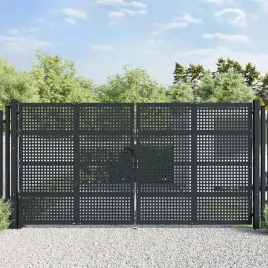 vidaxl-brama-ogrodowa-antracytowa-400x175-cm-stalowa