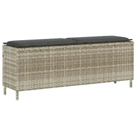 vidaxl-lawka-ogrodowa-z-poduszka-jasnoszara-110x30x405-cm-polirattan
