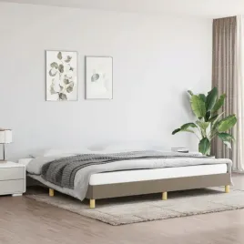 vidaxl-rama-lozka-bez-materaca-taupe-200x200-cm-obita-tkanina