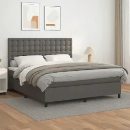 vidaxl-lozko-kontynentalne-z-materacem-szare-ekoskora-180x200-cm