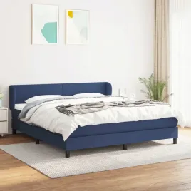vidaxl-lozko-kontynentalne-z-materacem-niebieskie-tkanina-180x200cm