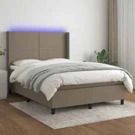 vidaxl-lozko-kontynentalne-z-materacem-taupe-140x190-cm-tkanina
