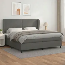 vidaxl-lozko-kontynentalne-z-materacem-szare-ekoskora-200x200-cm