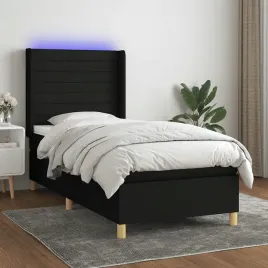 vidaxl-lozko-kontynentalne-z-materacem-czarne-90x200-cm-tkanina