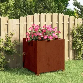 vidaxl-donica-na-nozkach-rdzawa-40x40x40-cm-stal-kortenowska