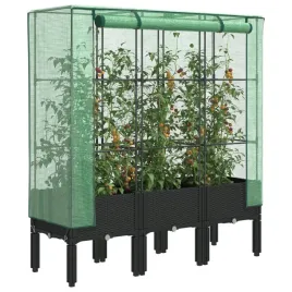 vidaxl-podwyzszona-donica-ze-szklarnia-wyglad-rattanu-120x40x140-cm