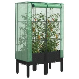vidaxl-podwyzszona-donica-ze-szklarnia-wyglad-rattanu-80x40x140-cm