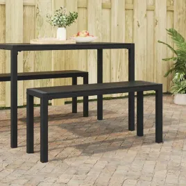 vidaxl-lawka-ogrodowa-czarny-100-x-28-x-45cm-stal