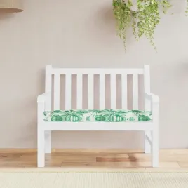 vidaxl-poduszka-na-lawke-ogrodowa-wzor-w-liscie-110x50x7-cm-tkanina