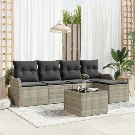vidaxl-zestaw-sof-na-ogrod-6-pcs-jasnoszary-polirattan