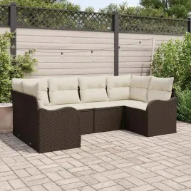 vidaxl-zestaw-sof-na-ogrod-z-poduszka-6-pcs-brazowy-polirattan