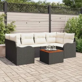 vidaxl-zestaw-sof-na-ogrod-z-poduszka-7-pcs-czarny-polirattan