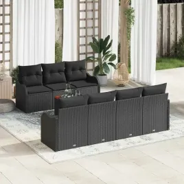 vidaxl-zestaw-sof-na-ogrod-z-poduszka-8-pcs-czarny-polirattan