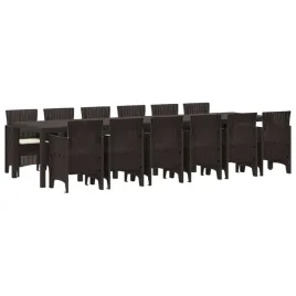 vidaxl-zestaw-do-jadalni-w-ogrodzie-13-pcs-brazowy-rattan-polt