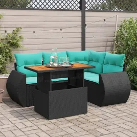 vidaxl-5-cz-zestaw-wypoczynkowy-do-ogrodu-poduszki-czarny-rattan-pe