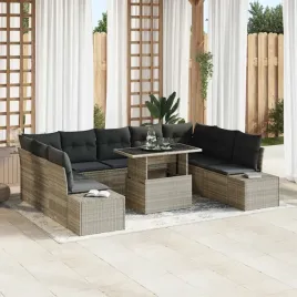 vidaxl-zestaw-sof-na-ogrod-10-pcs-jasnoszary-polirattan