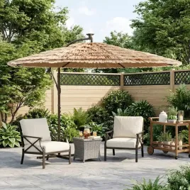 vidaxl-parasol-ogrodowy-z-led-stalowy-slupek-brazowy-269x269x235-cm