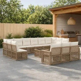 vidaxl-zestaw-sof-na-ogrod-14-pcs-bezowy-i-kremowy-polirattan