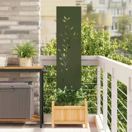 vidaxl-ekran-zapewniajacy-prywatnosc-w-ogrodzie-oliwkowy-32-x-140-cm