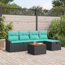 vidaxl-zestaw-sof-na-ogrod-z-poduszka-6-pcs-czarny-polirattan
