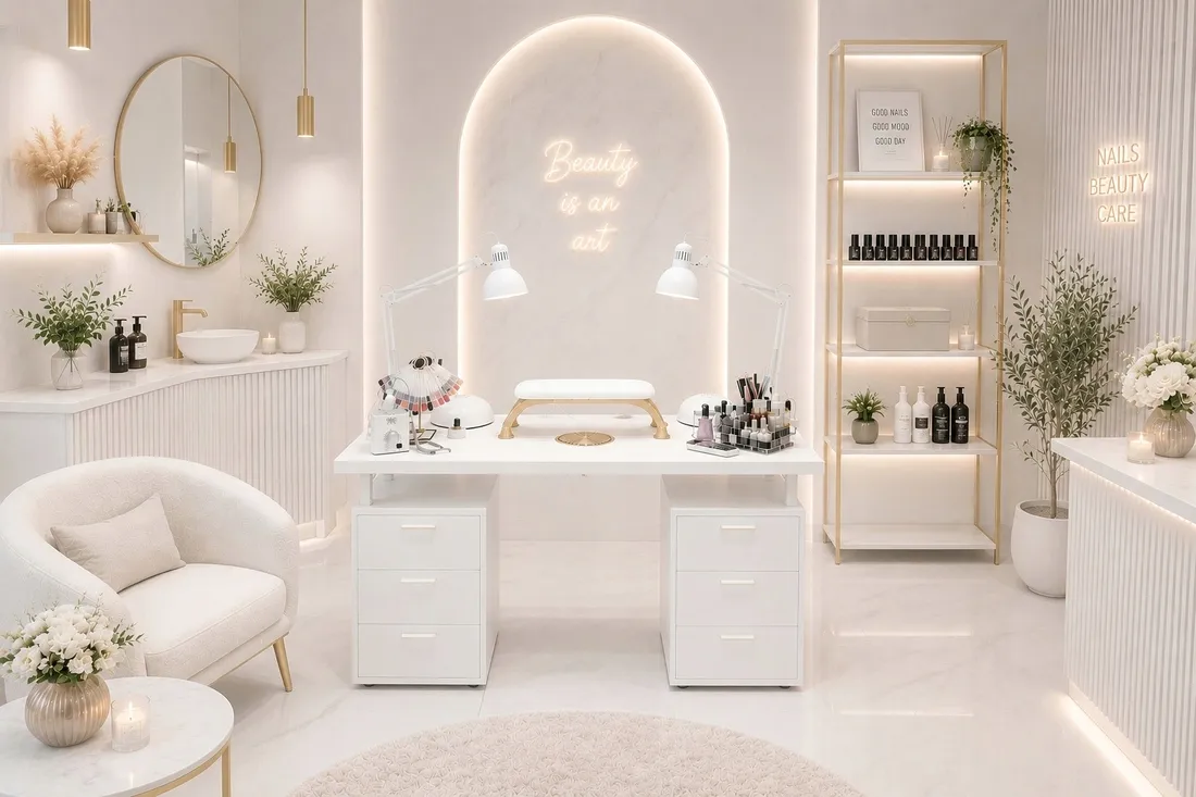 biurko-stanowisko-do-manicure-kosmetyczne-biale-z-bialymi-uchwytami-daming